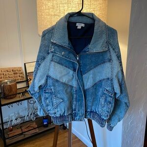 Forever 21 retro jean jacket